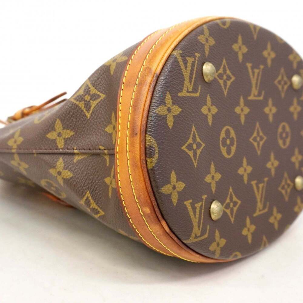 LOUIS VUITTON Authentic Brown Monogram Tote Bag - Picture 11 of 14